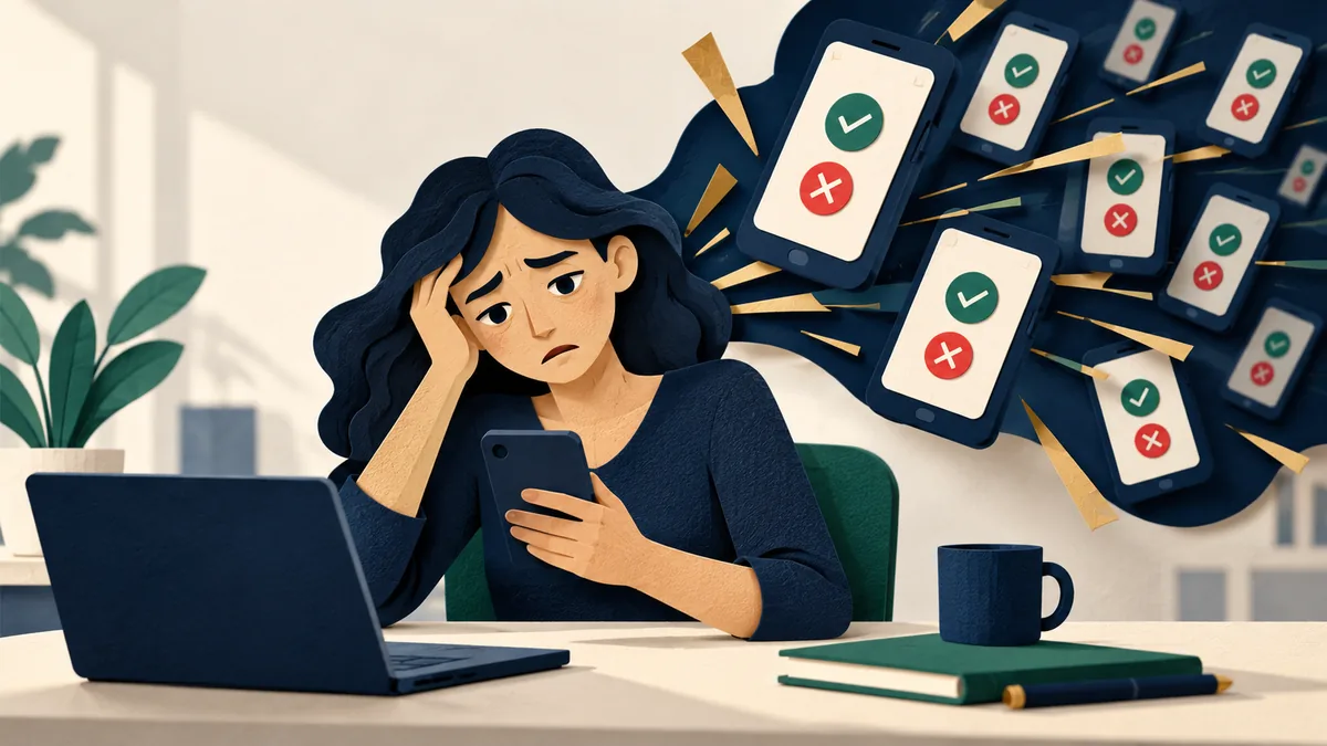 Editorial illustration for mFA Fatigue and Push-Bombing Attacks