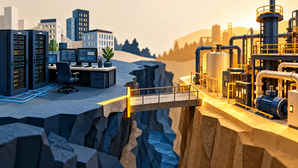 Editorial illustration for where ordinary IT ends and a safety system begins