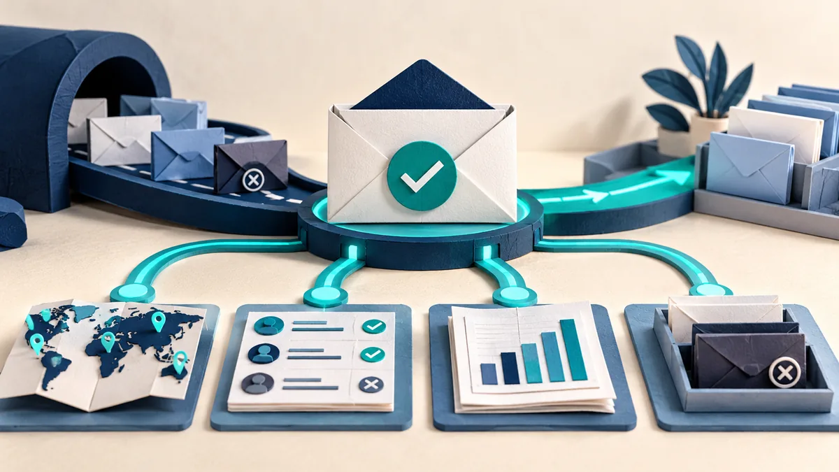Editorial illustration for what to check after you turn DMARC on