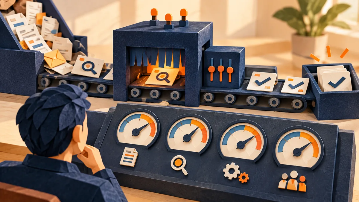Editorial illustration for security numbers that tell you whether the work is happening